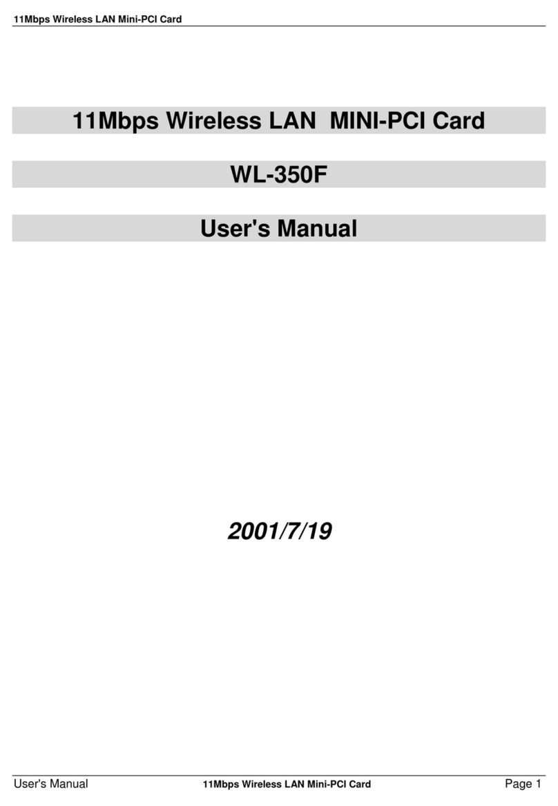 Gemtek WL-350F Manual de usuario Gemtek WL-350F Manual de usuario
