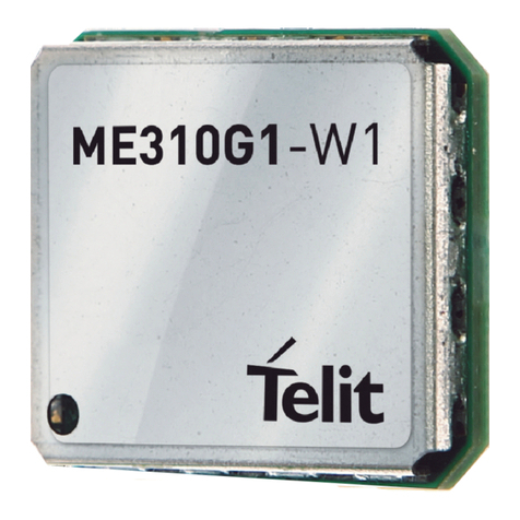 Telit Wireless Solutions ME310G1 Guía