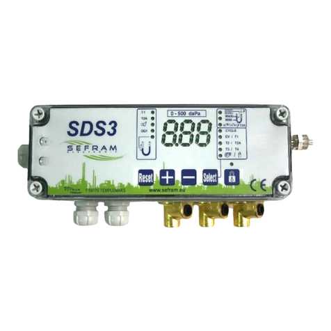 SEFRAM SDS3 Manual de usuario