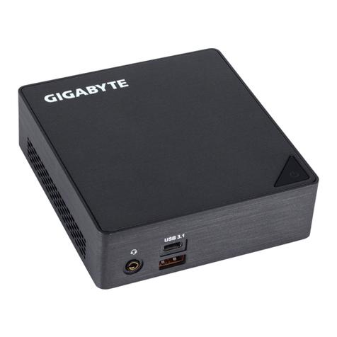 GIGA-BYTE TECHNOLOGY BRIX Manual de usuario
