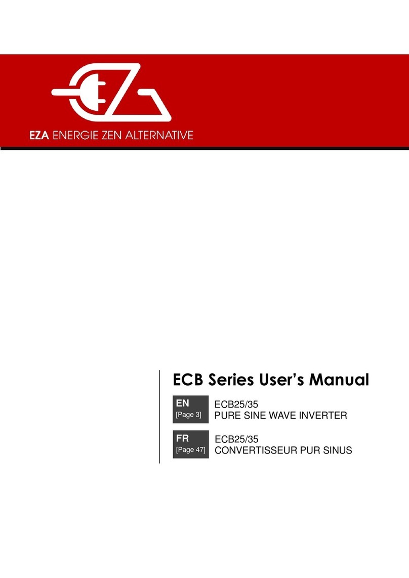 EZA ECB Series Manual de usuario