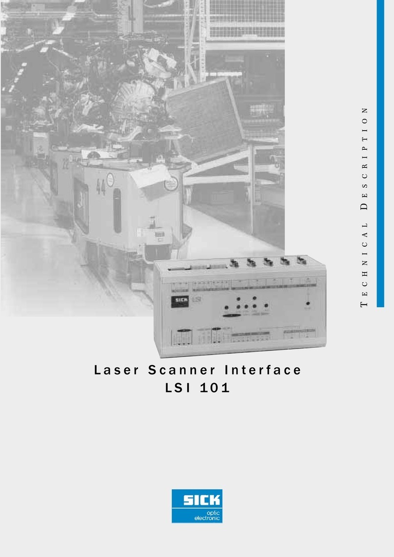 SICK LSI 101 Manual de lista de piezas