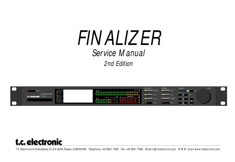 TC Electronic Finalizer Manual de usuario