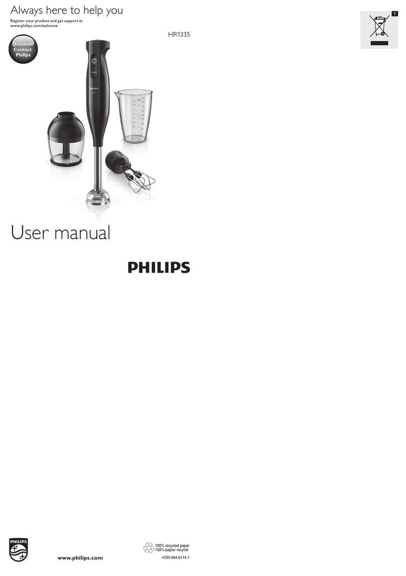 Philips HR1335 Manual de usuario