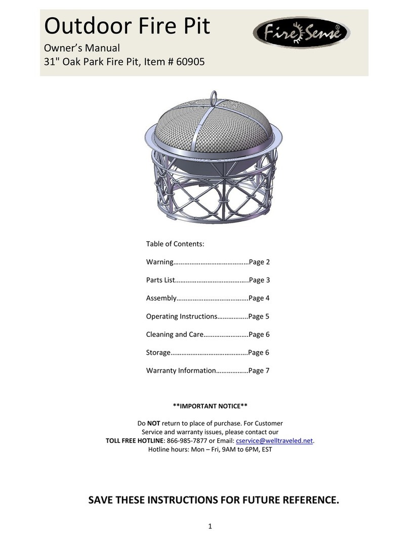 Firesense 60905 Manual de usuario Firesense 60905 Manual de usuario