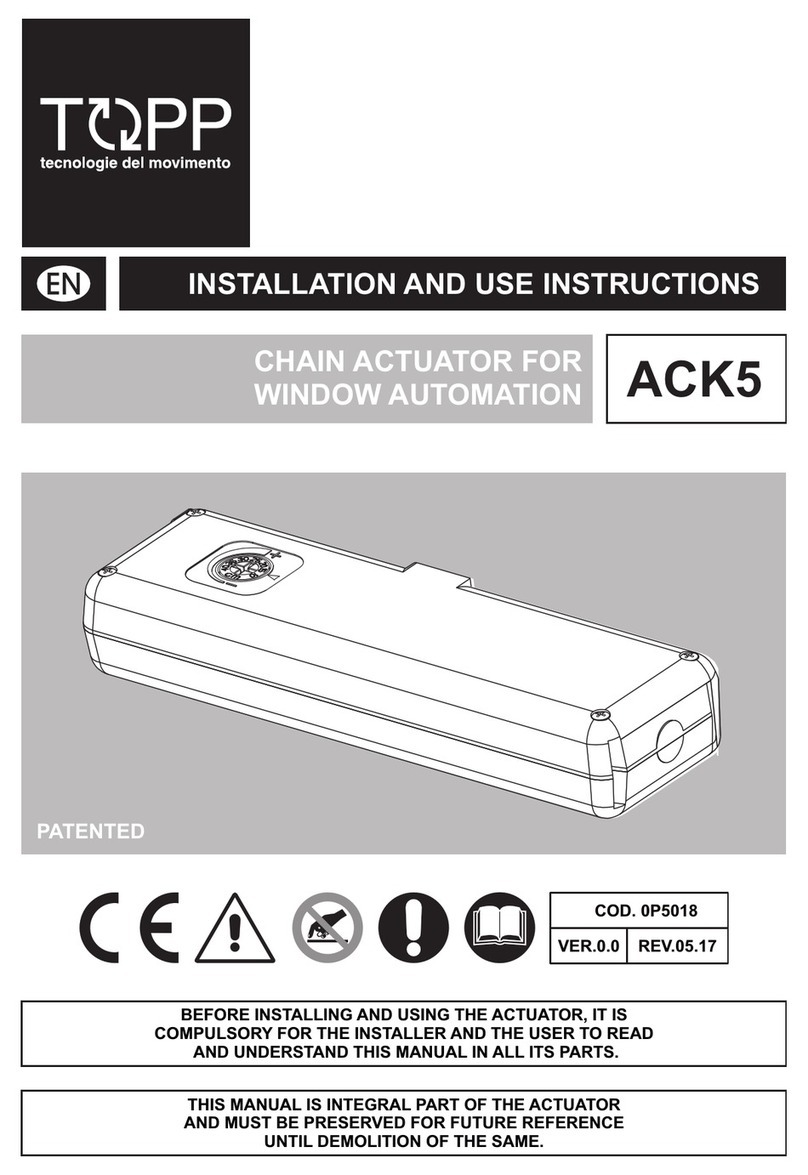 TOPP ACK5 Manual del producto