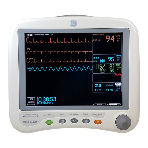 GE Dash 3000 Manual de usuario