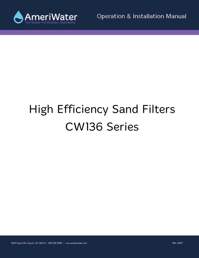 AmeriWater CW136 Series Manual de usuario