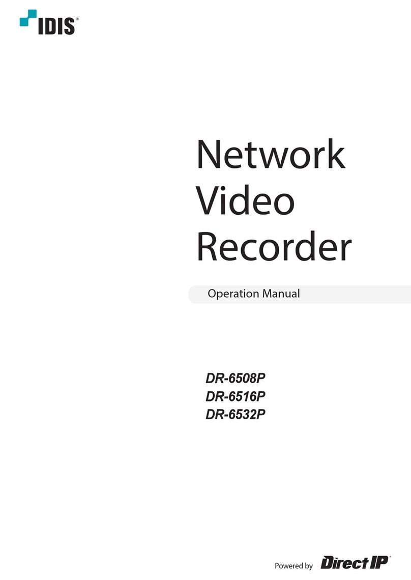 Idis DirectIP DR-6516P Manual de usuario