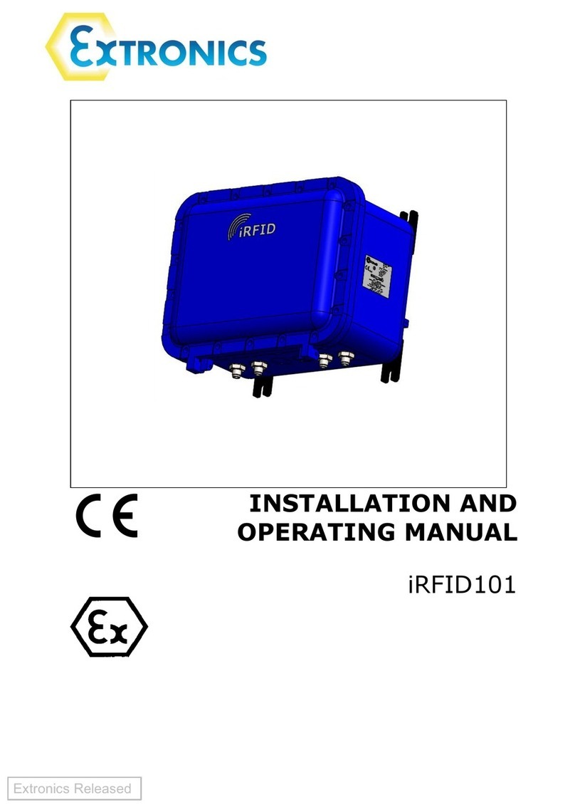 extronics iRFID101 Manual de usuario