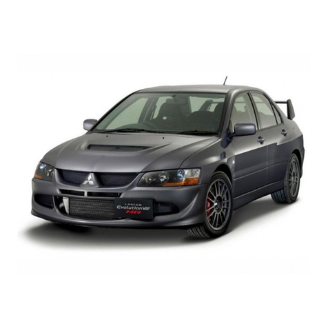 Mitsubishi LANCER EVOLUTION 2003 Documento técnico
