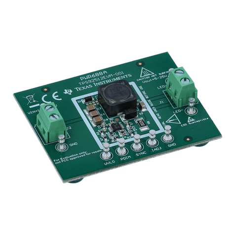 Texas Instruments TPS92512EVM-001 Manual de usuario Texas Instruments TPS92512EVM-001 Manual de usuario