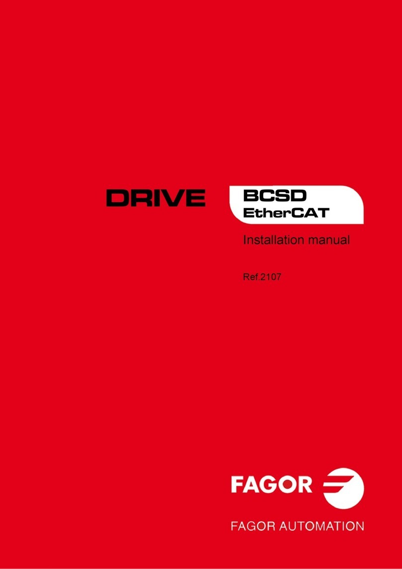Fagor BCSD Manual de usuario