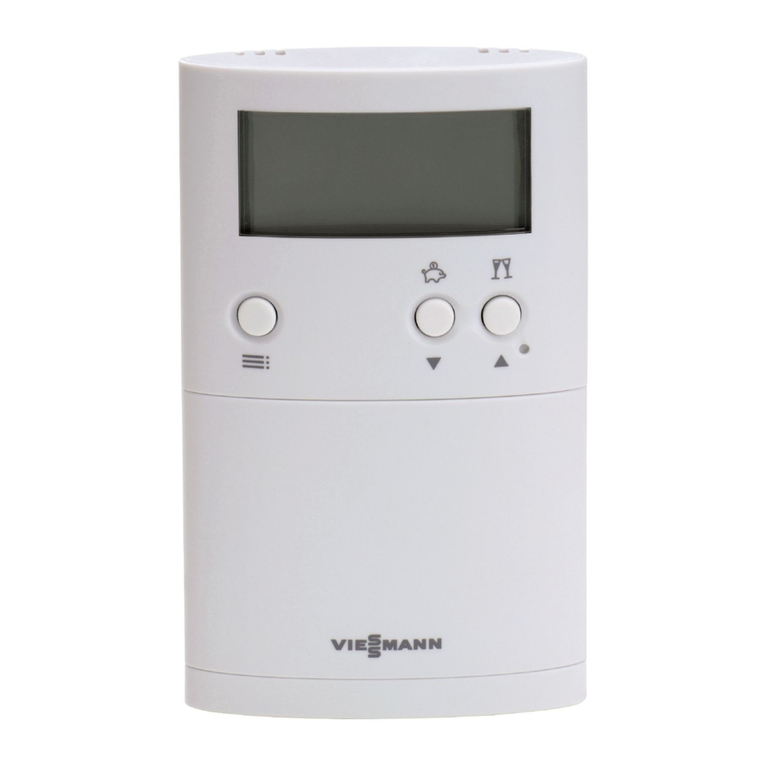 Viessmann VITOTROL 100 Instrucciones de funcionamiento