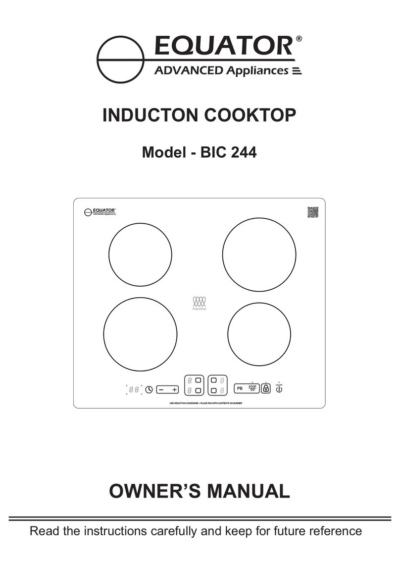 Equator BIC 244 Manual de usuario