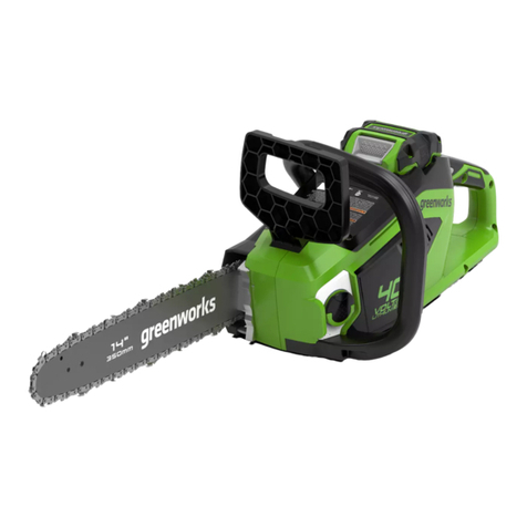 GreenWorks CD40CS15 Manual de usuario