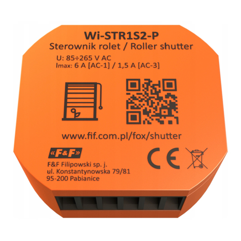 Fox SHUTTER Wi-STR1S2-P Manual de usuario Fox SHUTTER Wi-STR1S2-P Manual de usuario