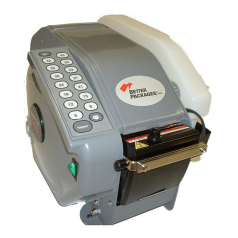 Better Packages BP500 Manual de usuario