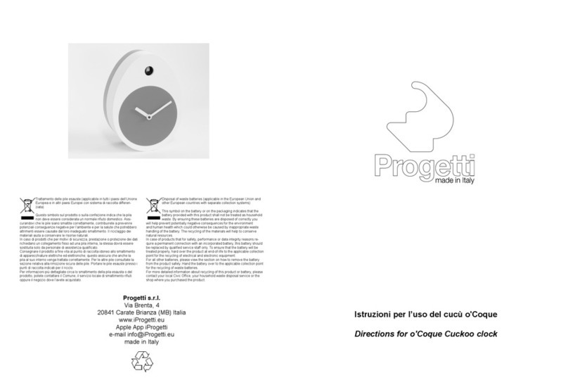 Progetti o'Coque Manual