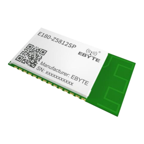 Ebyte E180-Z5812SP Manual de usuario