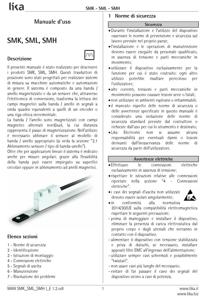 Lika SMK Manual de usuario