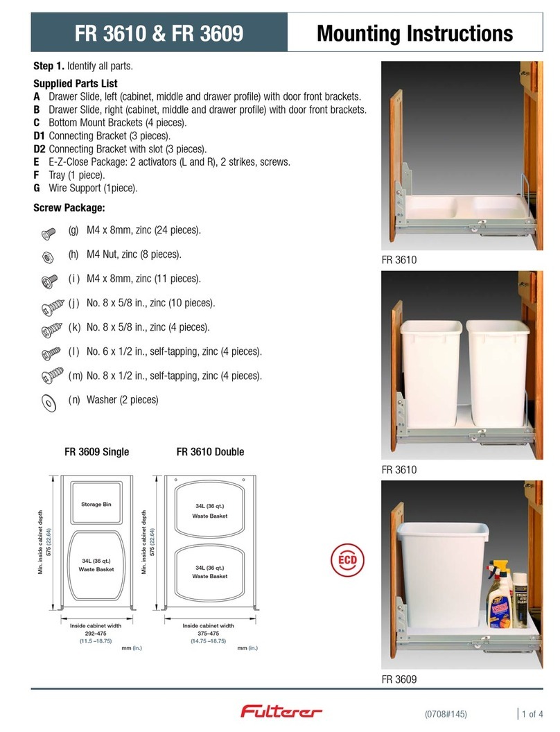 Fulterer FR 3610 Manual de usuario