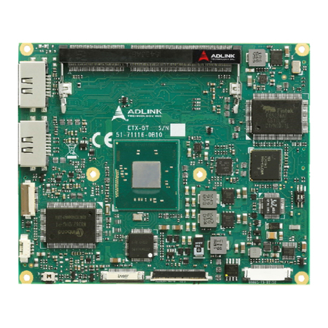 ADLINK Technology ETX-BT Manual de usuario ADLINK Technology ETX-BT Manual de usuario