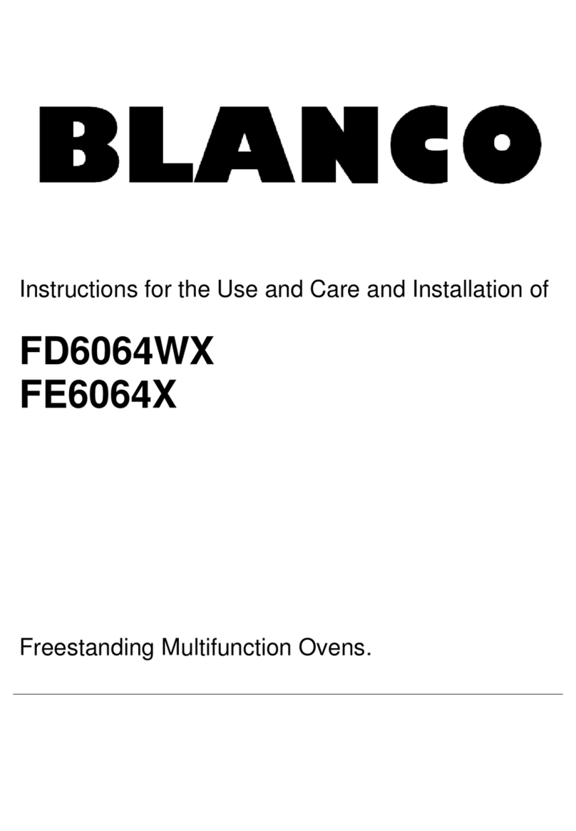 Blanco FD6064WX Guía de instalación