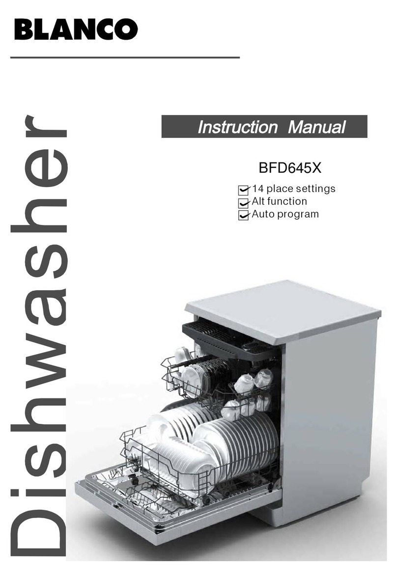 Blanco BFD645X Manual de usuario