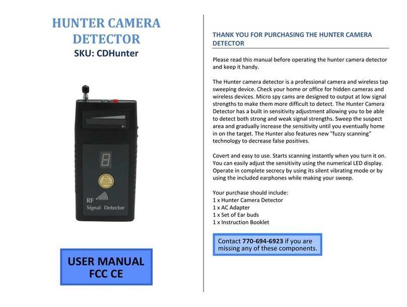 Mini Gadgets CDHunter Manual de usuario