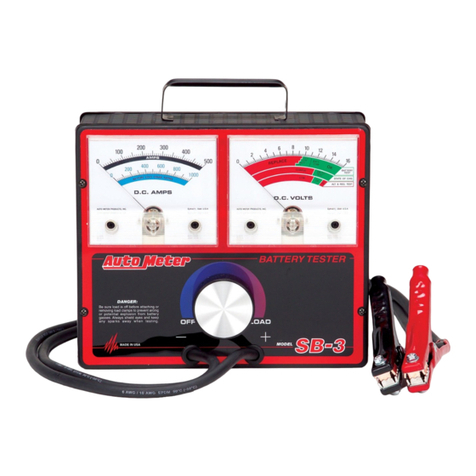 AutoMeter SB-3 Manual de usuario