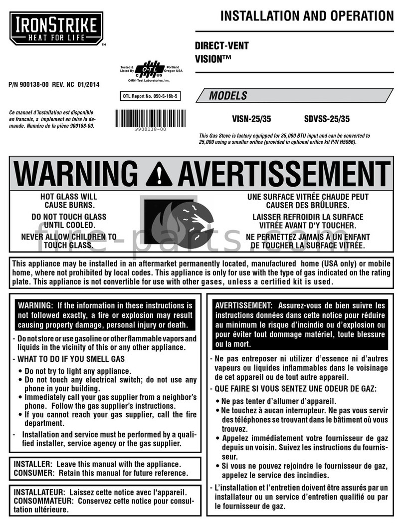 IronStrike VISION VISN-35 Manual del propietario