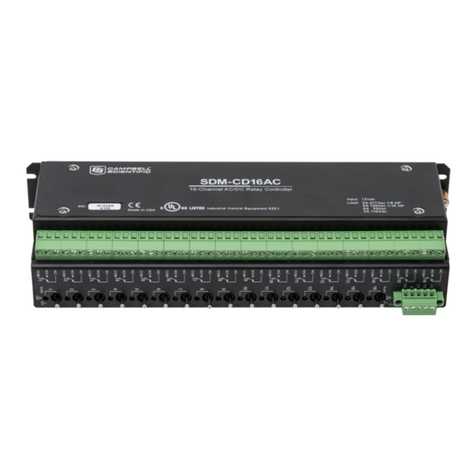 Campbell SDM-CD16AC Manual de usuario