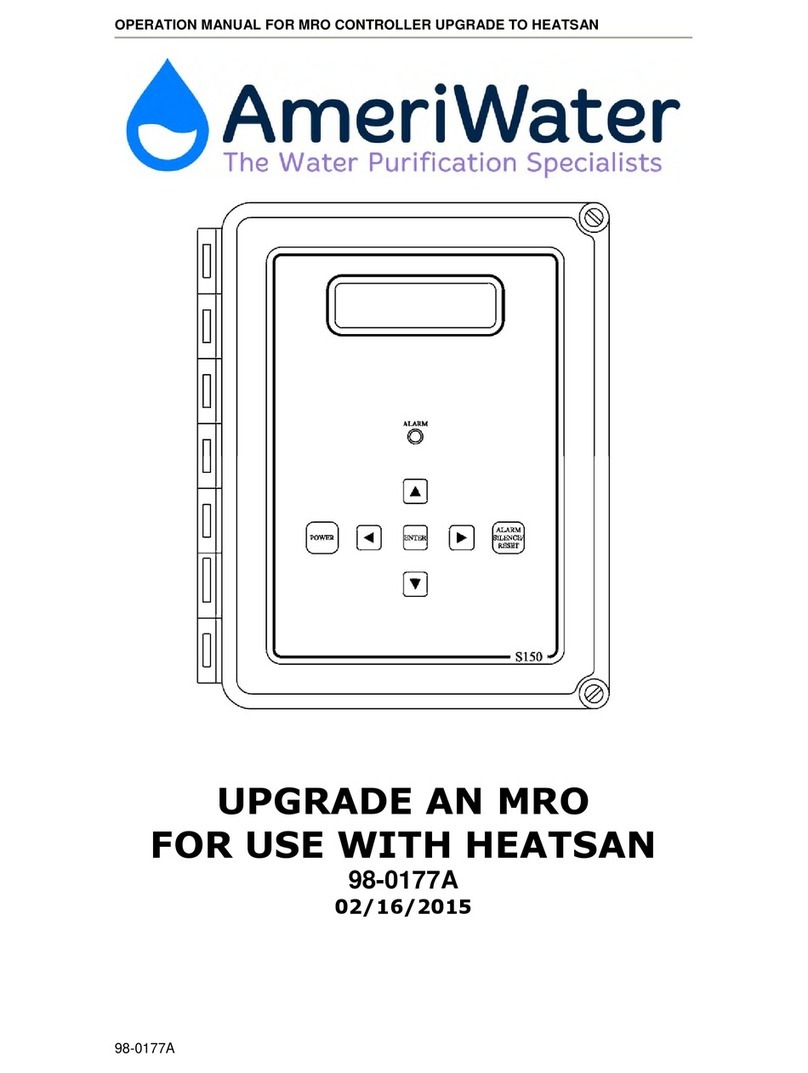 AmeriWater 98-0177A Manual de usuario