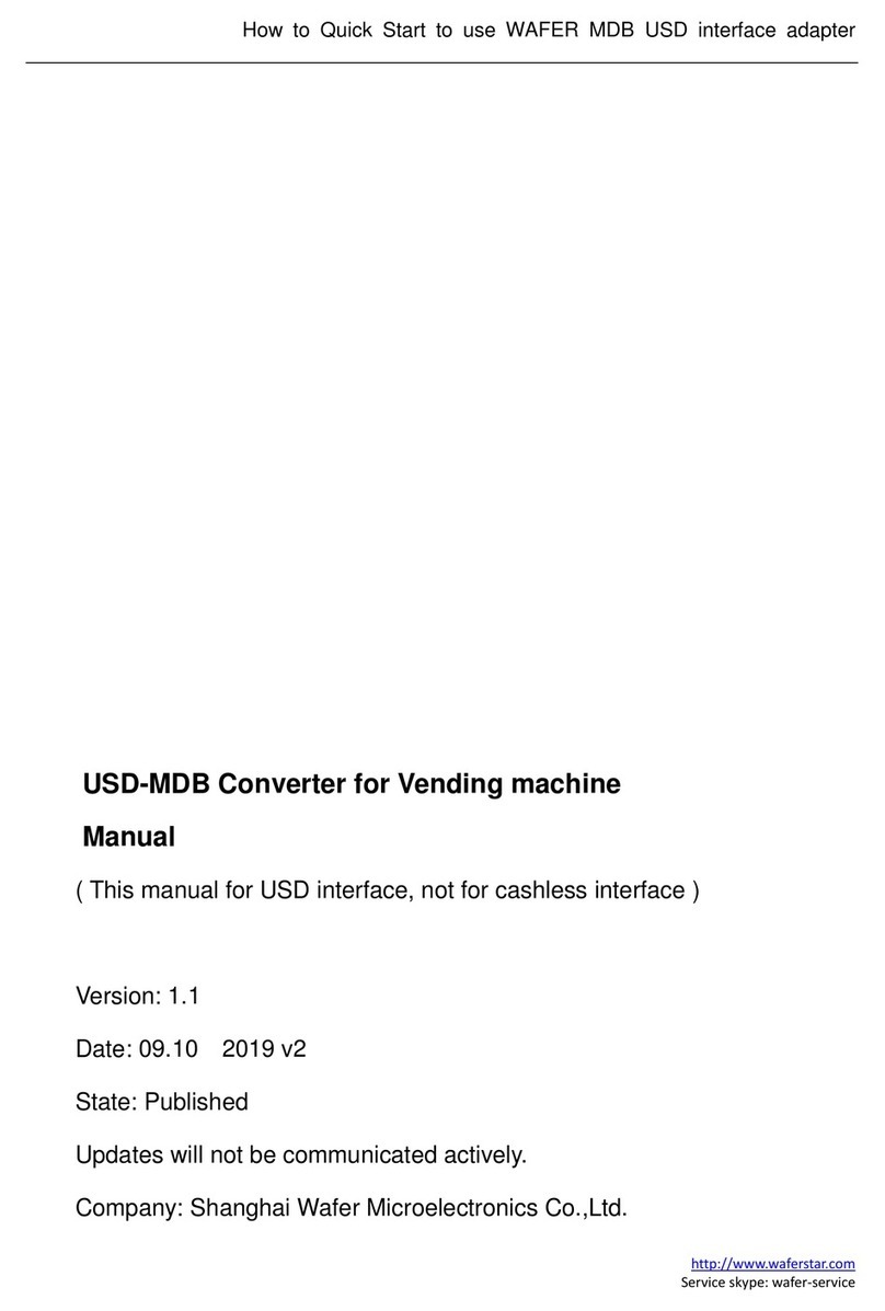 WAFER USD-MDB Manual de usuario