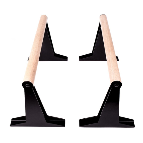 Pullup & Dip Wooden Parallettes Manual de usuario