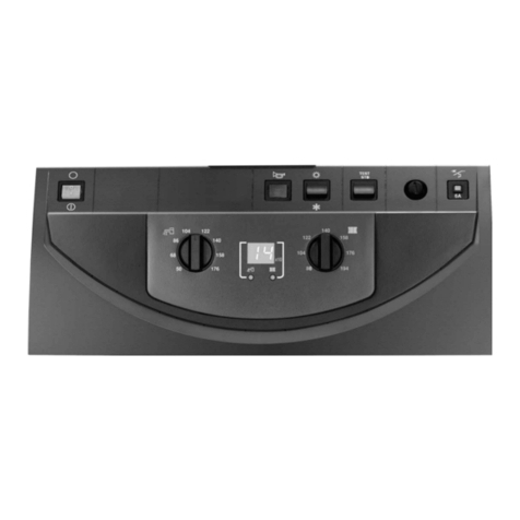 DeDietrich B control panel Manual de usuario