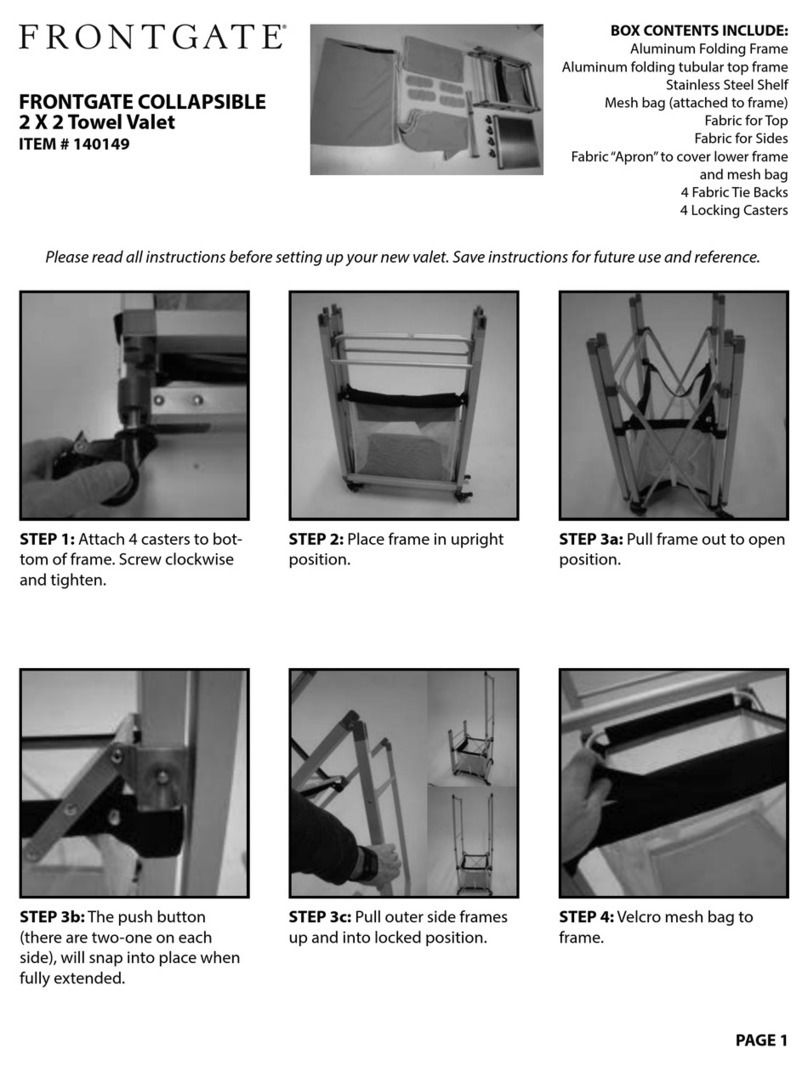 Frontgate 140149 Manual de usuario