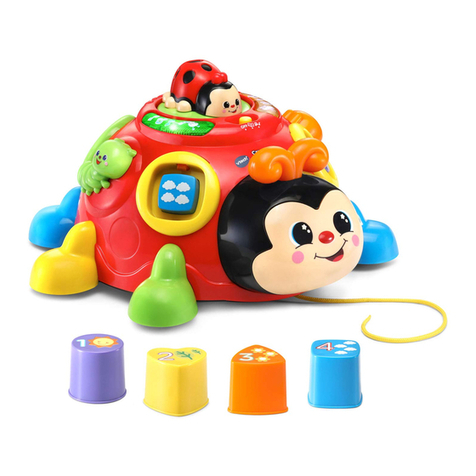 V-tech Crazy Legs Learning Bugs Instrucciones de montaje