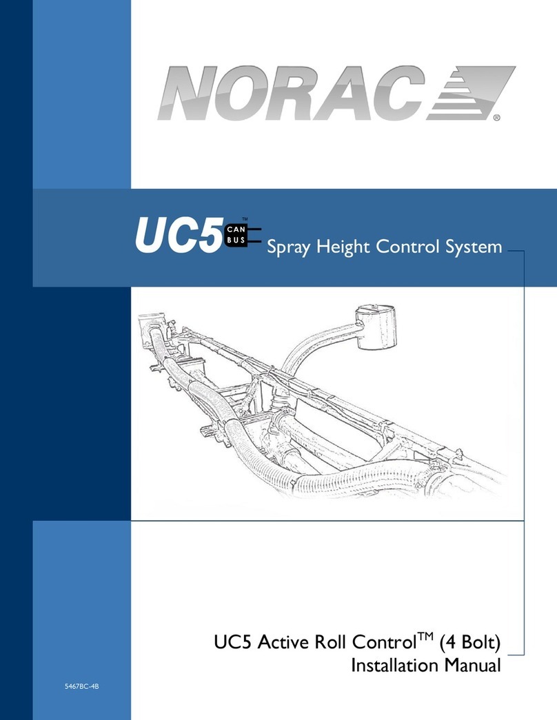 Norac UC5 Active Roll Control Manual de usuario