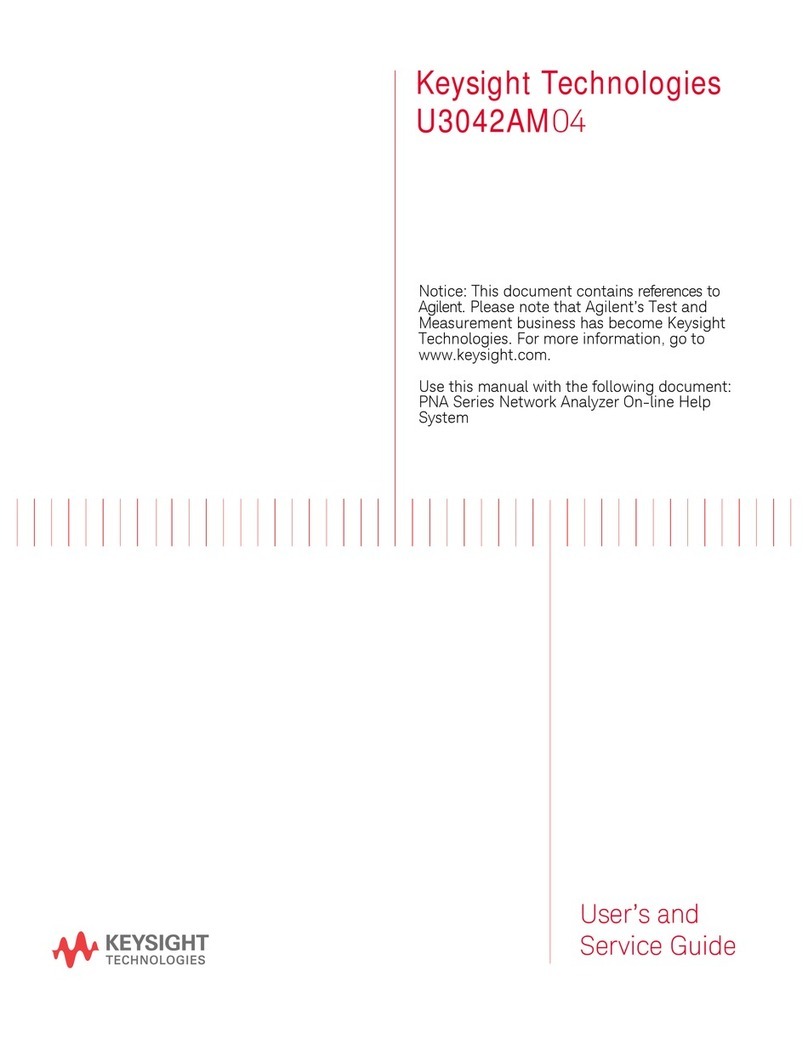 Keysight Technologies U3042AM04 Manual Keysight Technologies U3042AM04 Manual