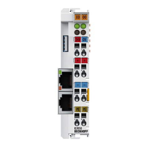 Beckhoff KL9540 Manual del operador