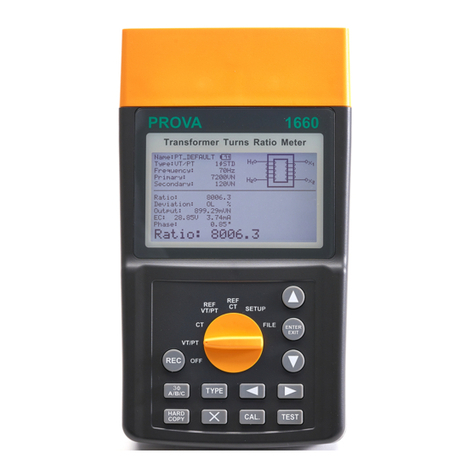 PROVA 1660 Instrucciones de montaje