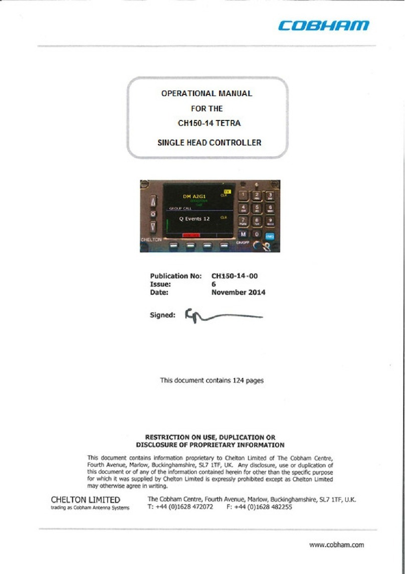 COBHAM CH150-14 Guía de inicio rápido