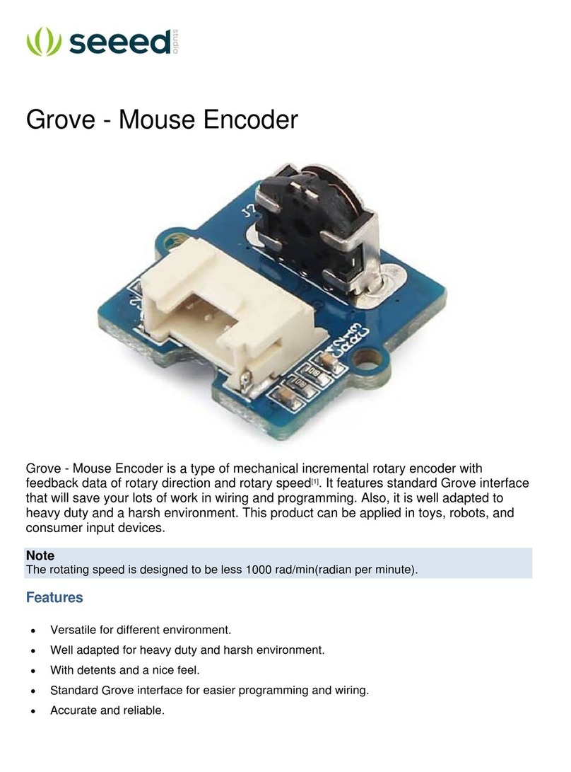 Seeed Grove - Mouse Encoder Manual de usuario