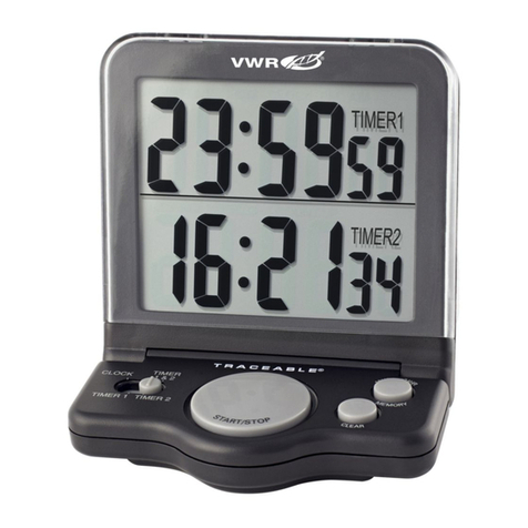 VWR 61161-340 Manual de usuario