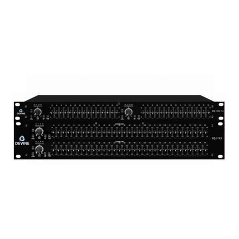 Devine EQ Series Manual de usuario