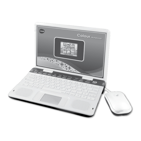 V-tech Colour Notebook Manual de usuario