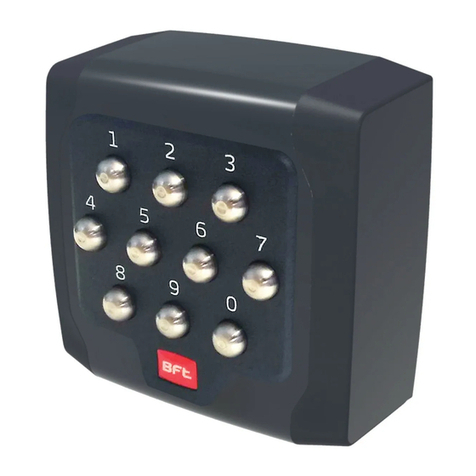 BFT Q.BO PAD Manual de usuario