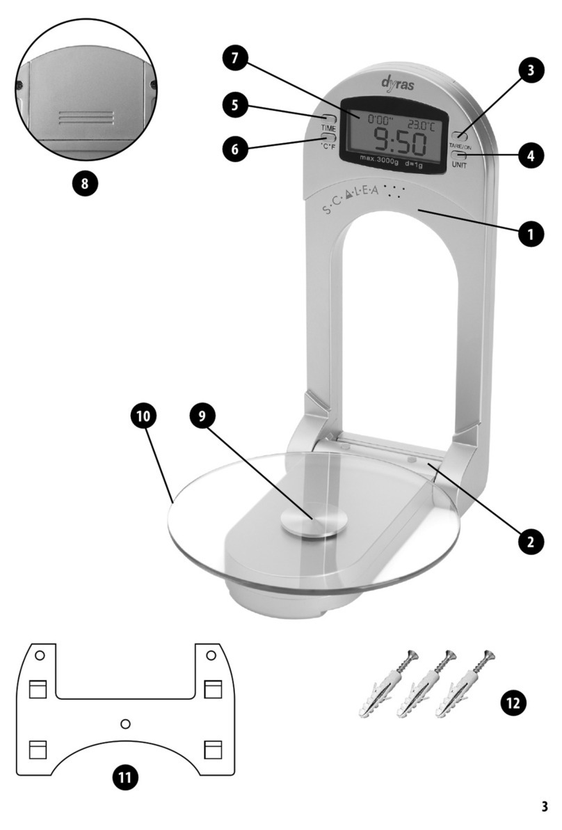 dyras DWSC-400 Manual de usuario